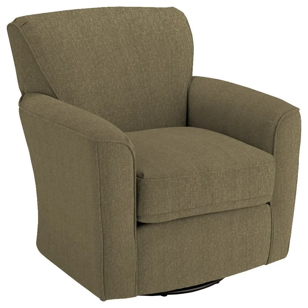 Best Home Furnishings Kaylee 2888 Kaylee Swivel Barrel Chair | Dunk